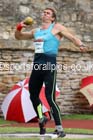 Senior mens shot putt, EAP International Combined Events, Hexham Northumberland. Photo: David T. Hewitson/Sports for All Pics
